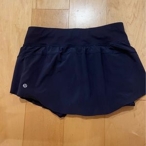 Lululemon Final Lap Skort, Navy